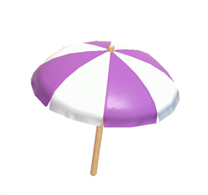 Purple Beach parasol