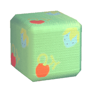 Green Berry print
