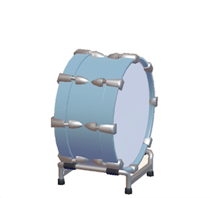 Gray Big drum