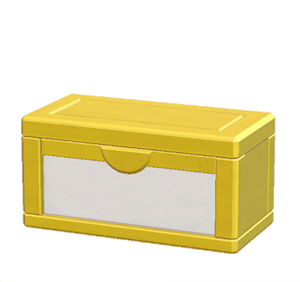Yellow Big storage box