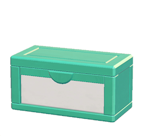 Aquamarine Big storage box