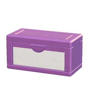 Purple Big storage box