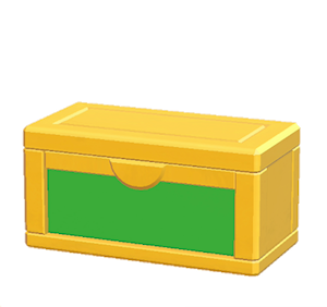 Green Big storage box