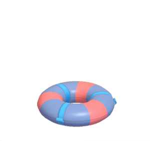 Navy Big swim ring