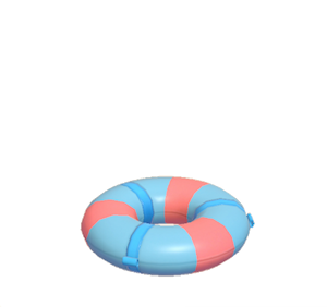 Blue Big swim ring