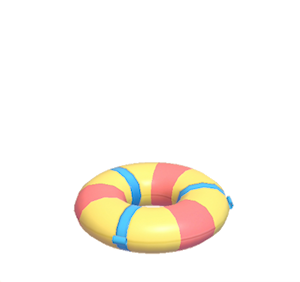Yellow Big swim ring