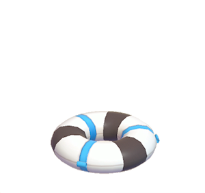 Black Big swim ring