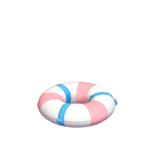 Pink Big swim ring