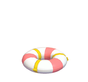 Yellow Big swim ring