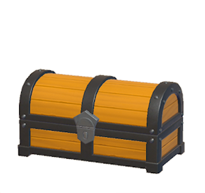 Orange Big treasure chest