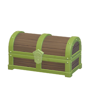 Lime Big treasure chest