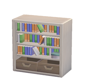 White Bookcase
