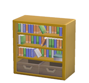 Yellow Bookcase