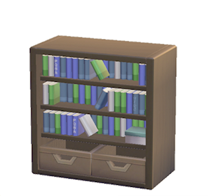 Cyan Bookcase