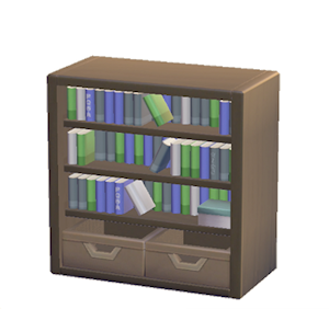 Gray Bookcase
