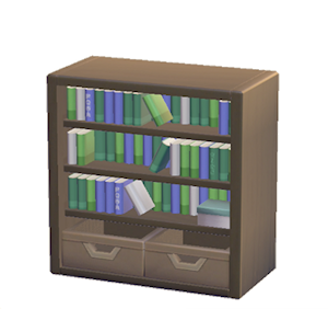 Aquamarine Bookcase
