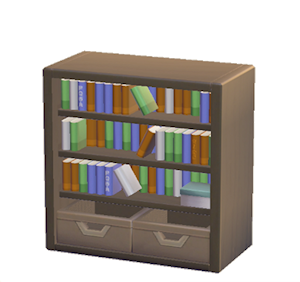 Orange Bookcase