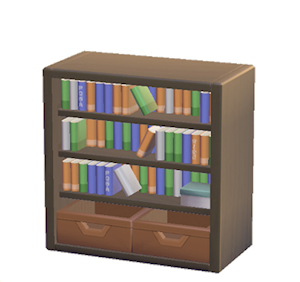 Brown Bookcase