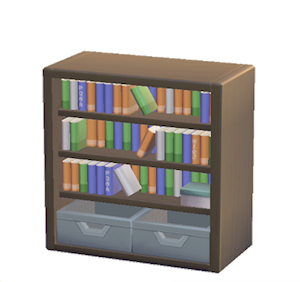 Gray Bookcase