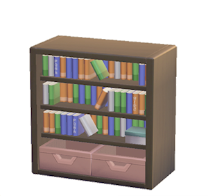 Pink Bookcase