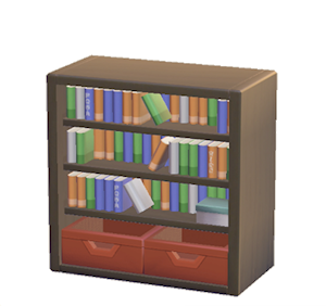 Red Bookcase