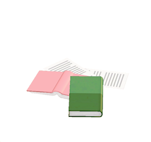 Pink Book pile