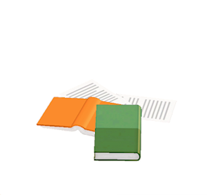 Orange Book pile