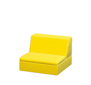 Yellow Box Sofa