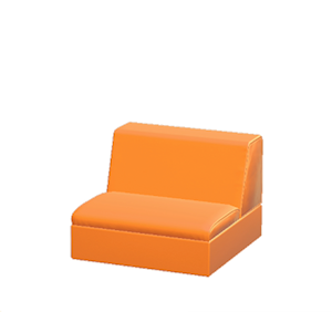 Orange Box Sofa