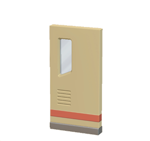 Brown Brainy door