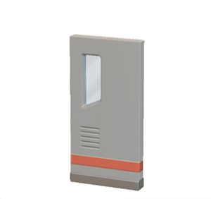 Black Brainy door