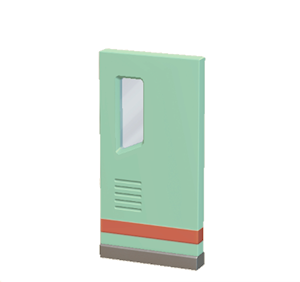 Aquamarine Brainy door