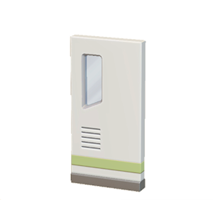 Lime Brainy door