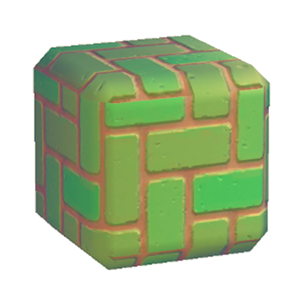 Green Brick flooring