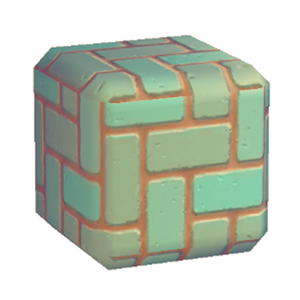 Aquamarine Brick flooring