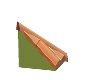 Lime Brick hipped roof