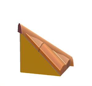 Yellow Brick hipped roof