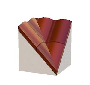 Red Brick roof valley