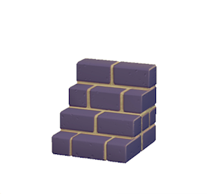 Plum Brick steps