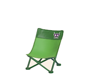 Green Camping chair