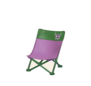 Purple Camping chair