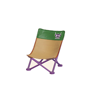 Purple Camping chair