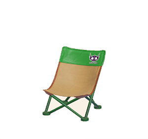 Green Camping chair