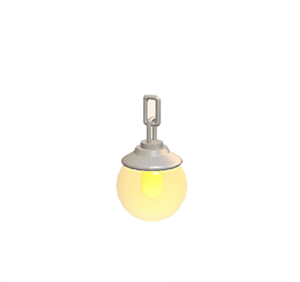 White Chain lamp