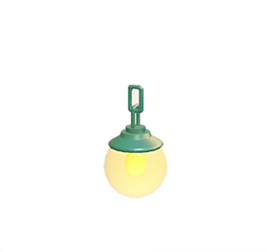 Aquamarine Chain lamp