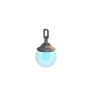 Cyan Chain lamp