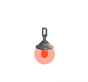 Red Chain lamp