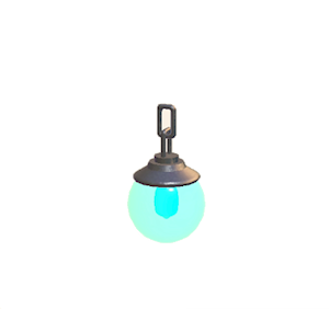 Aquamarine Chain lamp