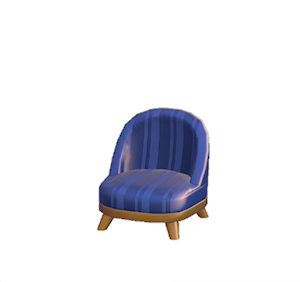 Navy Chic chair