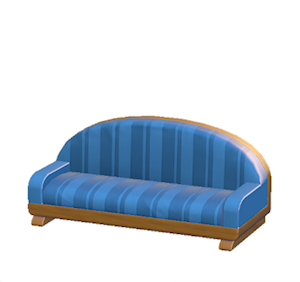 Blue Chic sofa